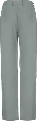Miniatura 7 de Caeeker Womens Casual Cut Out Striaght Leg Pants High Waist Solid Work Cargo Work Pants