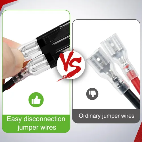 Miniatura 7 de Nilight Juego de cables de puente de interruptor basculante de 7 pines para interruptor basculante de encendido/apagado de 7 pines para automotriz