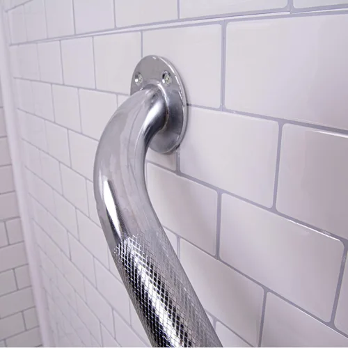 Miniatura 2 de Carex Barras de agarre texturizadas para bañeras y duchas, barras de agarre para seguridad en el baño, mango de ducha duradero de acero inoxidable