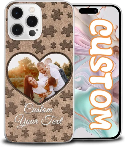 Miniatura 17 de Fundas de teléfono personalizadas para papá y niños, huellas compatibles con iPhone 15, 14, 13, 12, 11 Pro Max, Samsung Galaxy S23 S22 S21 S20
