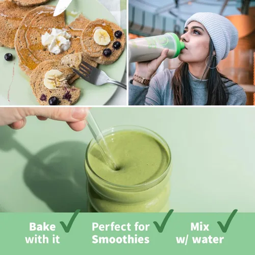 Miniatura 6 de Sprout Living - Proteína en polvo de semillas de calabaza orgánica, sin sabor, 20 gramos de proteína vegetal sin edulcorantes artificiales, sin