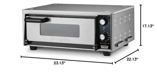 Miniatura 9 de Waring Horno de pizza comercial de una sola cubierta de servicio medio