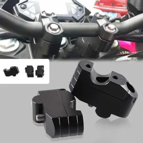 Z400 Z500 - Elevador de altura para manillar de motocicleta, compatible con Kawasaki Z400 Z400 ABS Z500 ABS Z500 SE ABS
