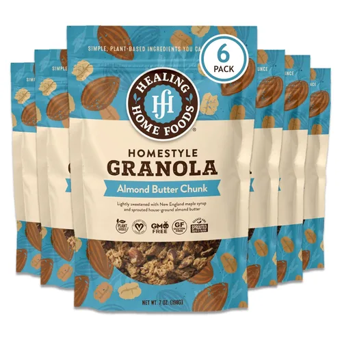 Miniatura 9 de Granola de trozos de mantequilla de almendras con azúcar reducida