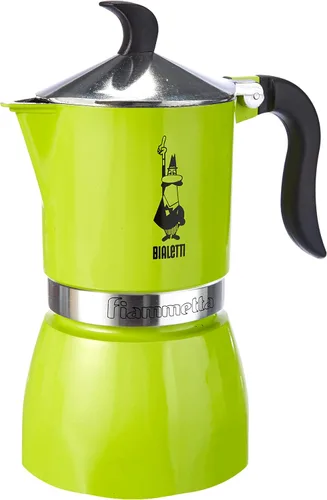 Miniatura 7 de Bialetti Fiammetta - Cafetera de inducción, 2 tazas (3.4 fl oz), apta para todas las cocinas, diseño elegante, color rojo