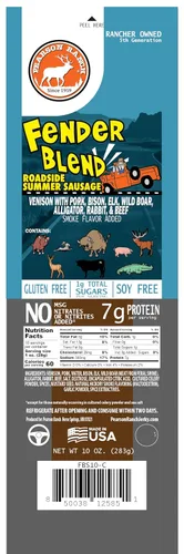 Miniatura 5 de PEARSON RANCH - Muestreador de salchichas de caza silvestre, alce, bisonte, venado, jabalí y guardabarros (conejo, cocodrilo, venado, alce, bisonte)