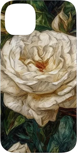 Miniatura 14 de Funda para iPhone 13 Van Gogh Art White Flower White Roses