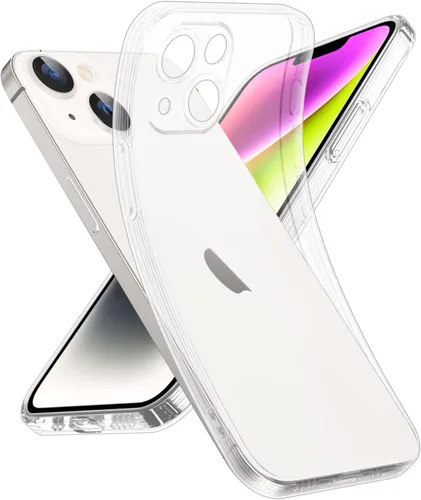Miniatura 194 de Supdeal Funda transparente para iPhone 13 Pro, no amarillea, protección de cámara, probada en caídas de grado militar, transparente, a prueba