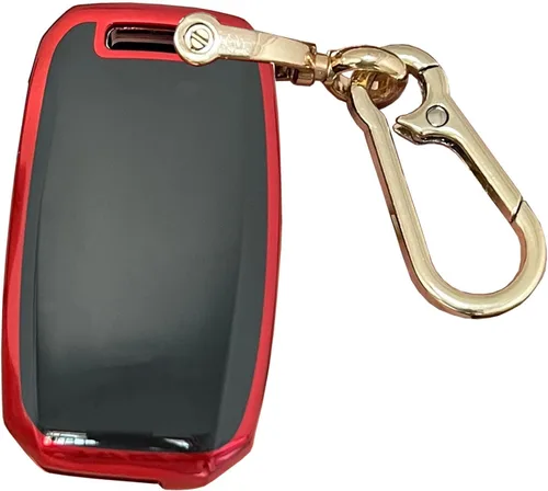 Miniatura 2 de Funda para llavero Kia, protector de TPU para llavero de Kia, protector de carcasa de TPU con control remoto sin llave, soporte inteligente