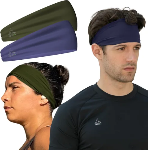 Miniatura 16 de Bandas de sudor Temple Tape - Diademas de entrenamiento para mujeres y hombres - Bandas de sudor para hombres - Bandas de sudor para deportes