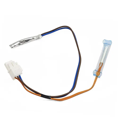 Sensor de temperatura de descongelación para refrigerador compatible con refrigerador LG Kenmore que reemplaza 6615JB2005H, 6615JB2005M, 1266868,