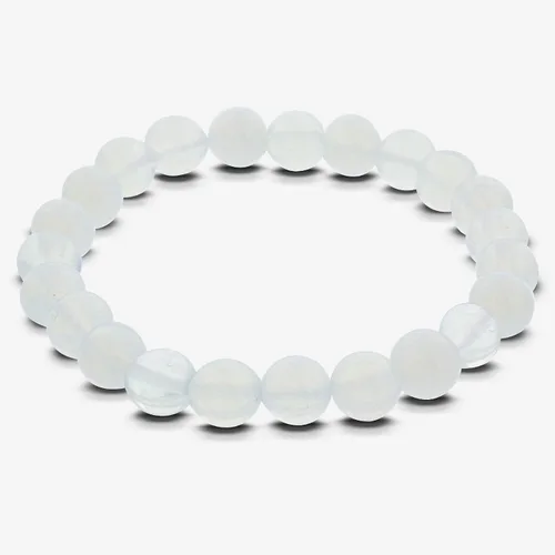 Miniatura 554 de Gem Avenue Handmade Round Bead Stretch Bracelet Unisex Natural Stone Beaded Jewelry for Men & Women, Elastic Wristband for Daily Wear