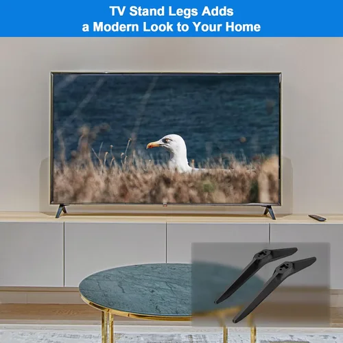 Miniatura 3 de Patas base de soporte de TV para TCL Smart Tv-TCL Roku TV para Samsung UN32J4000AF 32 pulgadas 40 pulgadas 43 pulgadas 48 pulgadas 49 pulgadas 50