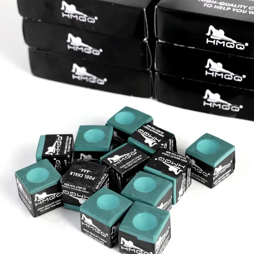 Miniatura 12 de HMQQ Pool Cue Chalk – 12 Pack Billiard Chalk, Low Dust & Anti-Slip Cue Chalk for Smooth, Accurate Shots – 6 Colors Available for Pool Lovers, Home
