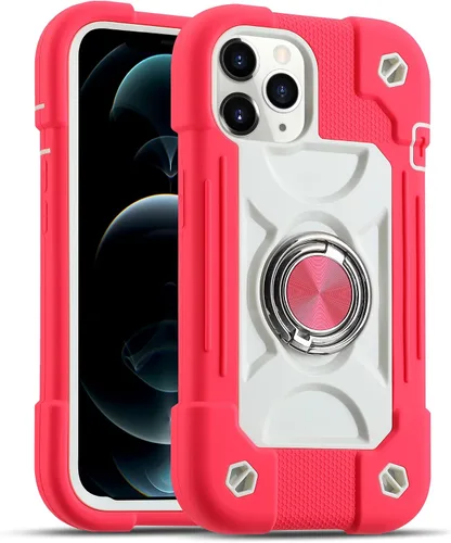 Miniatura 36 de MARKILL Funda compatible con iPhone Air de 6.5 pulgadas 2025 con soporte de anillo giratorio de 360 grados, protección contra caídas de grado