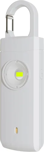 Miniatura 10 de Alarma de seguridad personal recargable para mujeres, sonido de sirena fuerte, luz LED estroboscópica SOS, carga USB, llavero de alarma personal Agua