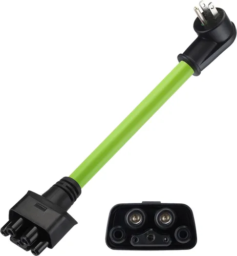 Nezyo Adaptador de 15.5 pulgadas compatible con Tesla Gen 2, cargador móvil portátil Ev, adaptador de mango compatible con vehículos eléctricos