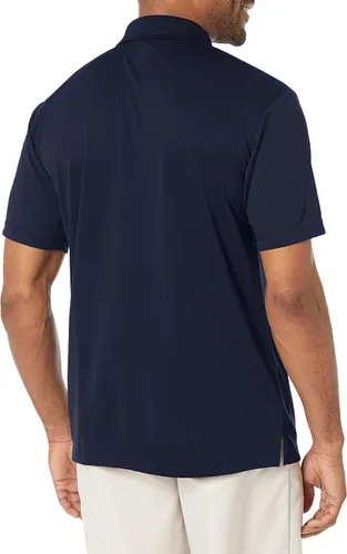 Miniatura 2 de PGA Tour Men's Airflux Solid Mesh Short Sleeve Classic Golf Polo Shirt (Available in Big & Tall)
