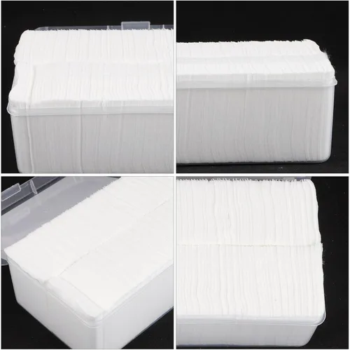 Miniatura 7 de FRCOLOR Almohadillas de algodón de maquillaje, 1000 unidades, rondas faciales finas para eliminación suave del maquillaje y cuidado de la piel