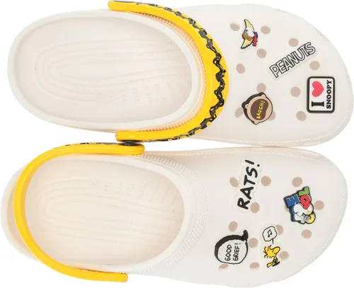 Miniatura 5 de Crocs Zuecos clásicos unisex para adultos Snoopy Marrón