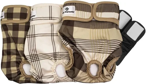 Miniatura 12 de Pet Parents® Pañales lavables para perros (paquete de 3) + Extendrs® de pañales duraderos para perros, pañales premium para perros hembra