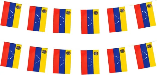 Miniatura 39 de Bandera de Francia Pequeña Mini Bandera Francesa Banner Decoraciones para Desfiles, Fiestas, Aulas, Jardines y Festivales (Francia)