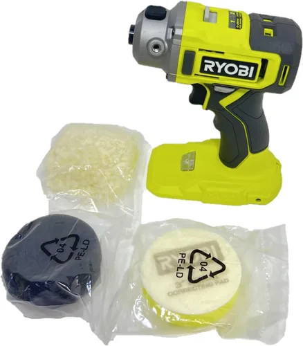 Miniatura 8 de RYOBI ONE 18V Inalámbrico 3 pulgadas. Herramienta pulidora/lijadora de detalles de velocidad variable solo PBF102B PBF102B La batería