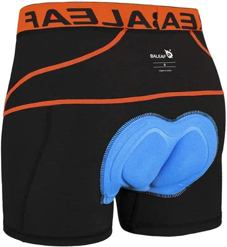 Miniatura 32 de baleaf Pantalones cortos de ciclismo acolchados 3D para hombre, ropa interior de ciclismo MTB Liner