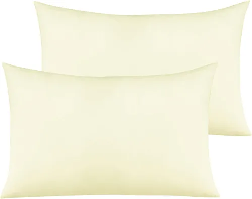 Miniatura 33 de NTBAY Fundas de almohada de microfibra para niños pequeños con cierre de sobre, paquete de 2 fundas de almohada 100% de microfibra cepillada, súper