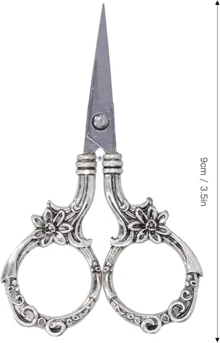 Miniatura 6 de Tijeras de bordado de costura, tijeras de bordado de 3.5 pulgadas, tijeras de hilo para manualidades, tijeras de punto de cruz, tijeras pequeñas