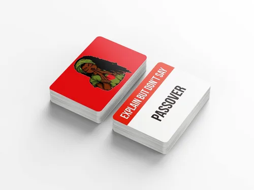 Miniatura 3 de Guerrero de la oración - Cartas de Charadas de la Biblia, juego de cartas de trivia bíblica cristiana y charadas para adultos, familias y grupos