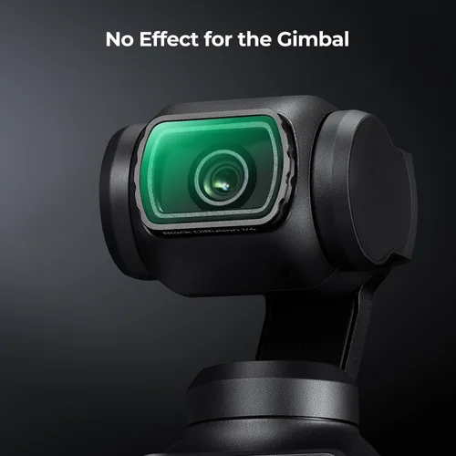 Miniatura 7 de K&F Concept Filtro de Difusión Magnético Negro de 1/4 para DJI Osmo Pocket 3, Filtros Creativos de Efecto Niebla Cinematográfica para el Combo