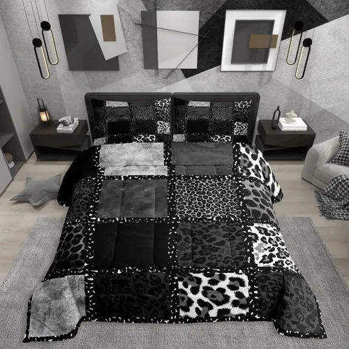 Miniatura 20 de Erosebridal - Juego de edredón atrapasueños tamaño Queen, juego de ropa de cama boho con plumas, juego de colcha mandala para niños, niñas y Ww2707