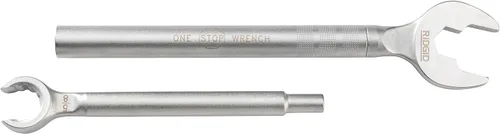 Miniatura 11 de RIDGID 27023 - Modelo 2002 Llave 2 en 1 One Stop para topes de ángulo, topes rectos y acoplamientos de compresión