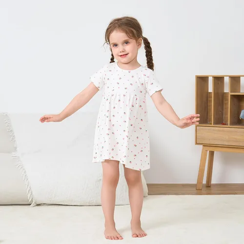 Miniatura 21 de pureborn Vestido de bebé niña 0-24 meses
