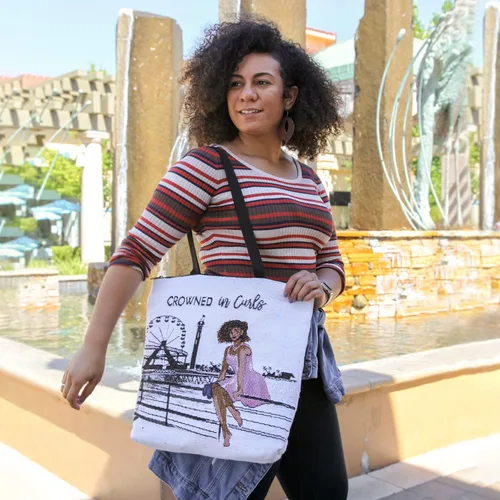Miniatura 12 de African American Expressions - Bolso de mano tejido