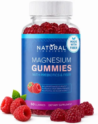 Miniatura 11 de Gomitas de magnesio sin azúcar para adultos, suplemento de magnesio de alta potencia, magnesio masticable de alta absorción, gomitas veganas