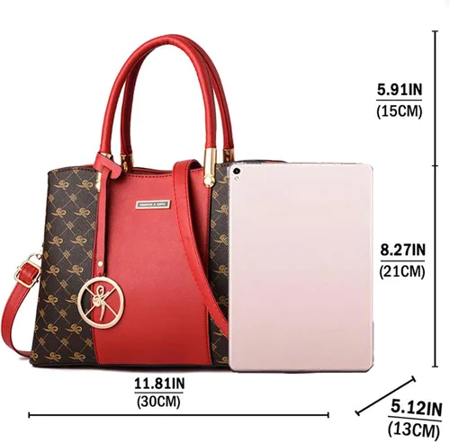 Miniatura 4 de KURGOOL Bolsos y bolsos de mano para mujer, bolso de hombro con asa superior, bolsa de mensajero para mujer