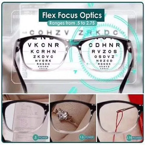 Miniatura 2 de One Power - Lentes de lectura con bloqueo de luz azul, lentes de lectura con ajuste automático, antirreflejos, ajuste automático, 5-2,5 veces