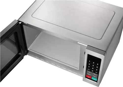 Miniatura 7 de Midea Equipment 1034N1A Horno microondas comercial de encimera con control táctil, 1000W, de acero inoxidable, 1.2 pies cúbicos