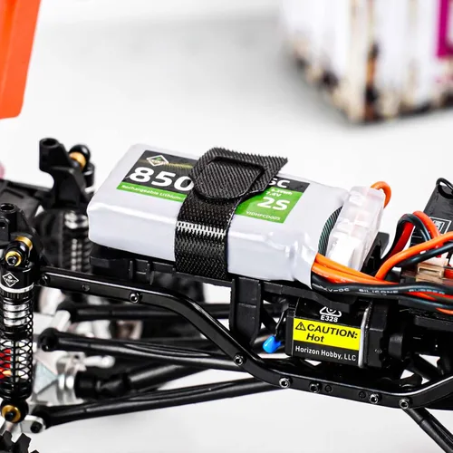 Miniatura 4 de Batería SCX24 7.4V Lipos 2S 360mAh recargable mini batería de litio con JST y MJ y PH2.0 y MX2.0 enchufe de descarga apto para SCX24 RC Car WLtoys