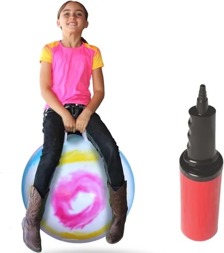 Miniatura 11 de Bola de saltar WALIKI para niños y adultos, bola de saltar de color desteñido, bola para saltar, para carreras de relevo en un día de campo