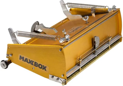 Miniatura 4 de TapeTech MaxxBox Power Assist - Caja plana para paneles de yeso de 7 a 10 a 12 pulgadas con mango extensor, bomba, relleno de caja