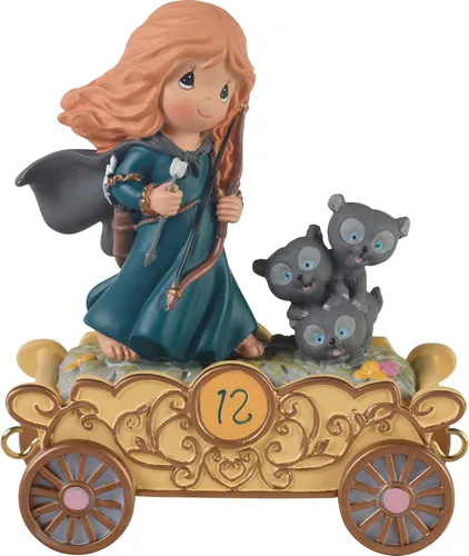 Miniatura 7 de Precious Moments Disney Showcase Collection 104405 figuras de resina "Now You're Three A Beauty You'll Always And Forever Be". Disney adornos de 3