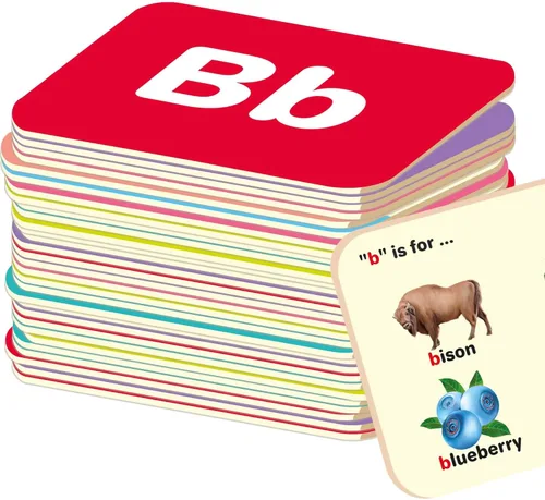 QUOKKA ABC - Tarjetas didácticas de aprendizaje para niños de 1 a 3 años, 120 tarjetas didácticas para niños de 2 a 4 años en una bolsa, números del