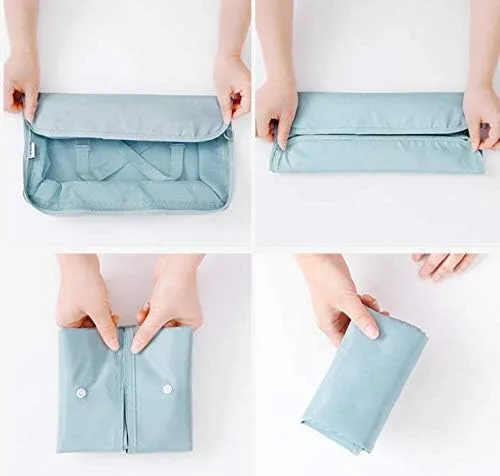 Miniatura 10 de Bolsa de almacenamiento de viaje multifuncional de ropa de nuevo estilo maleta accesorios de viaje cubos