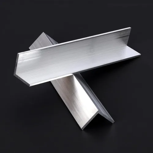Miniatura 10 de 2 PIEZAS de Ángulo de Aluminio 6061 de 1.5" x 1.5" x 1/5", Barra de Ángulo de Aluminio de 13 Pulgadas, Material de Molinillo T6511, Grosor de 5mm