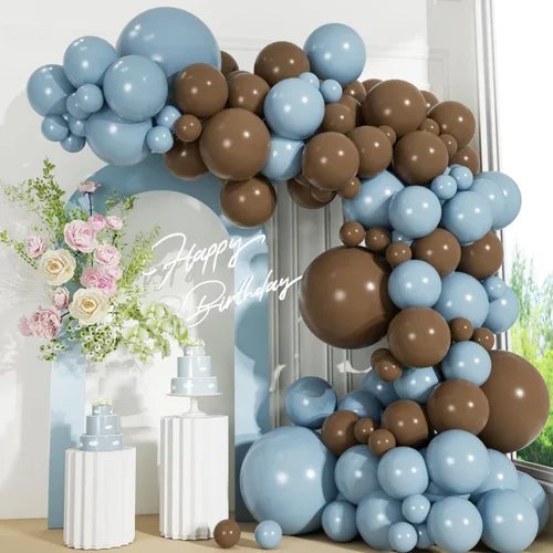 Miniatura 18 de 110 globos negros y dorados, globos metálicos dorados y negros de 18/12/10/5 pulgadas para graduación 2026, boda, cumpleaños, decoración de fiesta