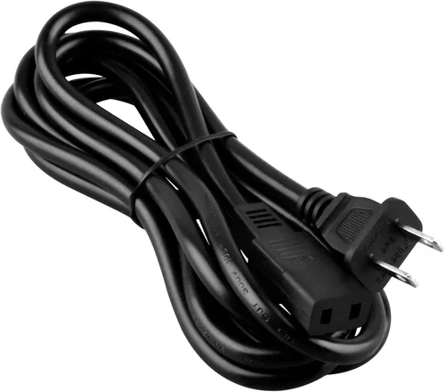 Miniatura 3 de Cable de alimentación de CA cuadrado de 2 clavijas de 8 pies para Roland FP-8 JX-8P JX-10 EP-50