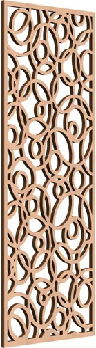 Miniatura 141 de Latrobe Paneles de pared decorativos de madera con calado, 9 3/8 pulgadas de ancho x 24 3/8 pulgadas de alto x 3/8 de alto, roble rojo rojo (Red Oak)